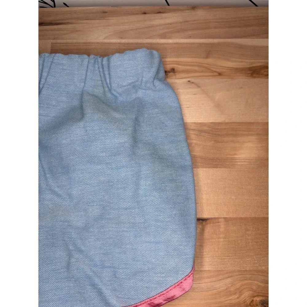 Vintage King Kole Girls Blue Pink Heart Smocked Top Shorts Set Size 5 Miami Made